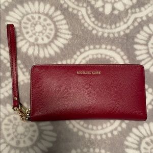 Michael Kors wallet with strap